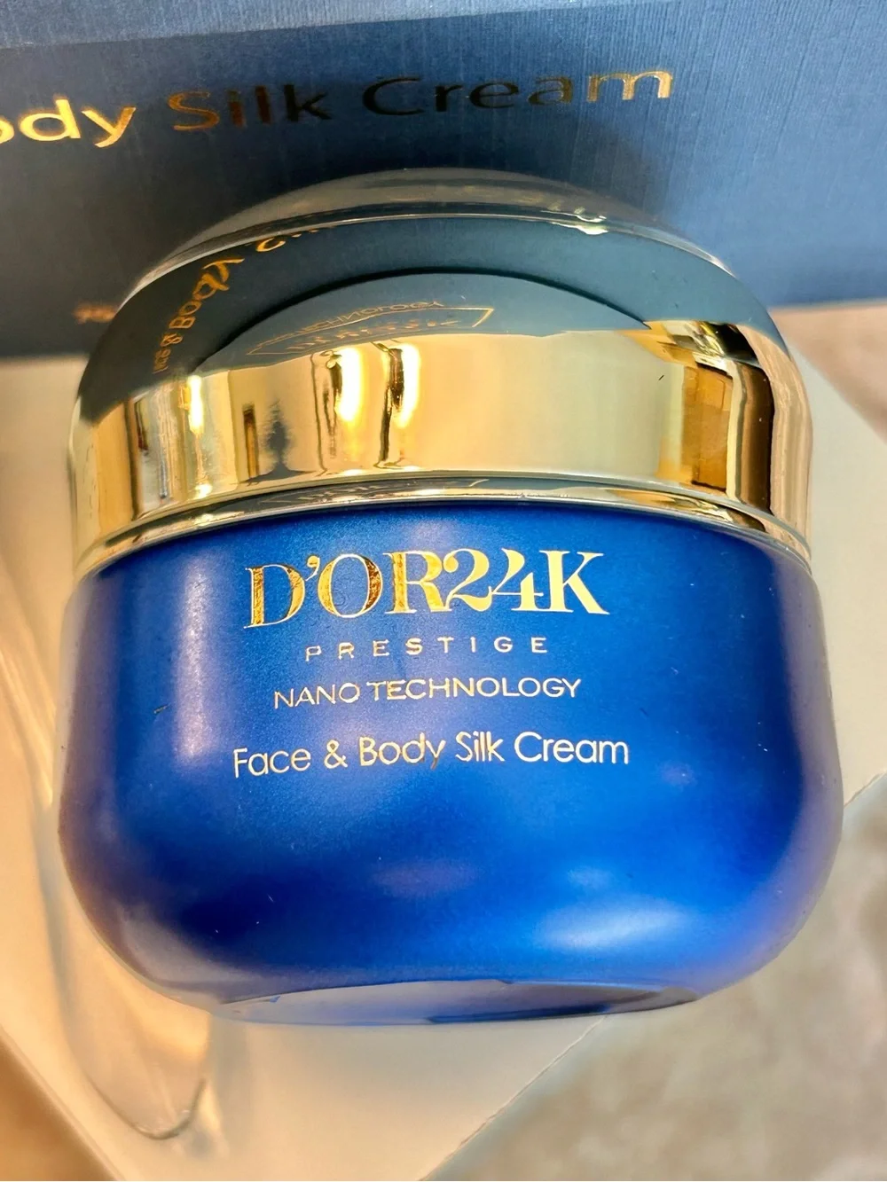 D’OR24K Prestige Face & Body Silk Cream 2.46fl.oz.  NIB